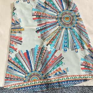 Vintage A-line geometric top